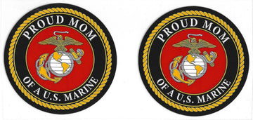 880 - Proud mom of a U.S Marine UV-DTF 16oz Cup Wrap