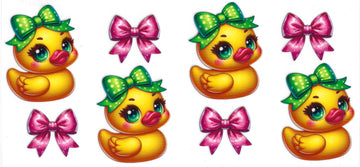 1089 - Rubber ducks UV-DTF 16oz Cup Wrap