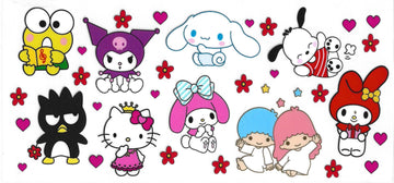 1194 - Hello Kitty & Friends UV-DTF 16oz Cup Wrap