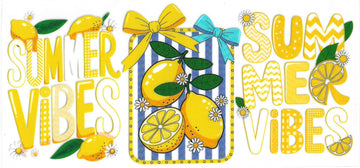 1228 - Summer vibes UV-DTF 16oz Cup Wrap