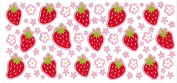 1013 - Strawberries & flowers