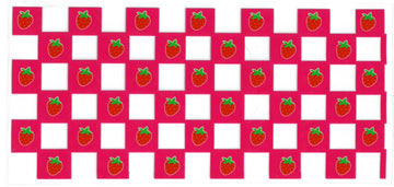 1032 - Strawberries UV-DTF 16oz Cup Wrap