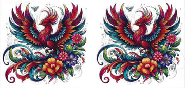 1055 - Phoenix UV-DTF 16oz Cup Wrap