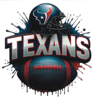 D01 - Texans UV-DTF Decal