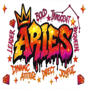 D44 - Aries UV-DTF Decal