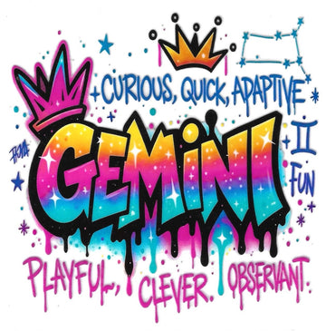 D46 - Gemini UV-DTF Decal