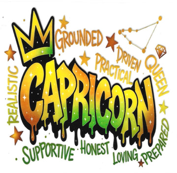D47 - Capricorn UV-DTF Decal
