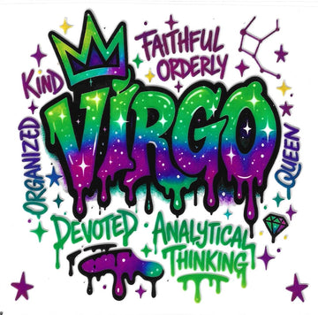 D48 - Virgo UV-DTF Decal