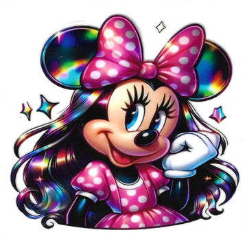 D10 - Minnie UV-DTF Decal