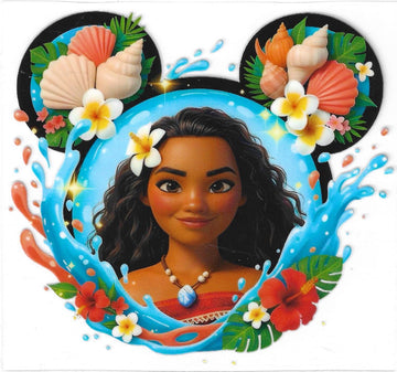 D100 - Moana UV-DTF Decal