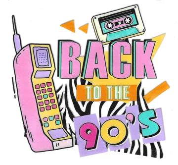 D28 - Back to the 90s UV-DTF Decal