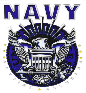 D133 - Navy UV-DTF Decal