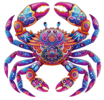 D118 - Crab UV-DTF Decal