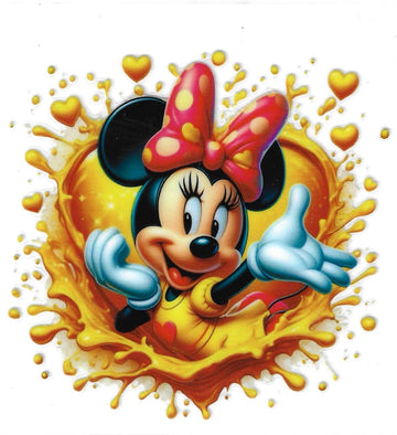 D123 - Minnie UV-DTF Decal