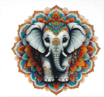 D136 - Elephant UV-DTF Decal
