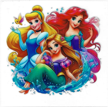 D137 - Princess's  UV-DTF Decal