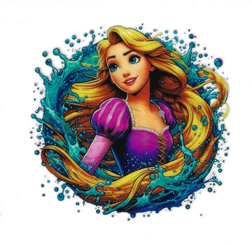 D140 - Rapunzel UV-DTF Decal