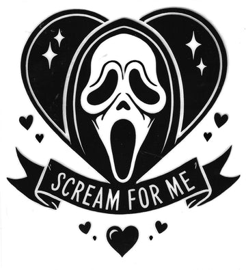 D141 - GhostFace UV-DTF Decal