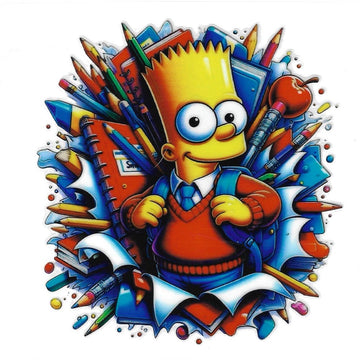 D150 - Bart UV-DTF Decal
