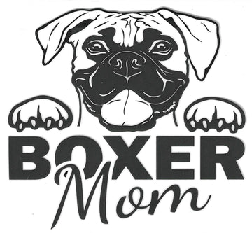 D156 - Boxer mom UV-DTF Decal