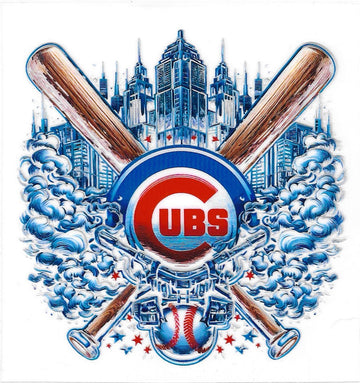 D172 - Cubs UV-DTF Decal