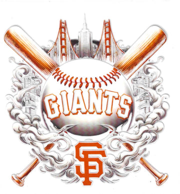 D178 - Giants UV-DTF Decal