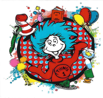 D182 - Dr Seuss UV-DTF Decal