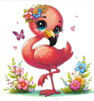 D185 - Flamingo UV-DTF Decal