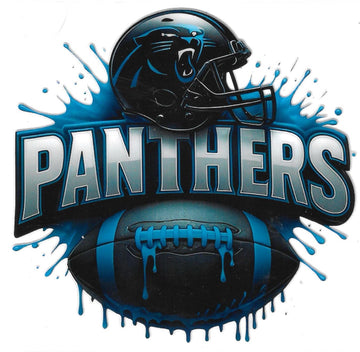 D202 - Panthers UV-DTF Decal