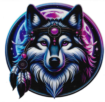 D204 - Wolf UV-DTF Decal