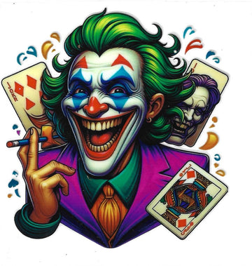 D18 - Joker UV-DTF Decal