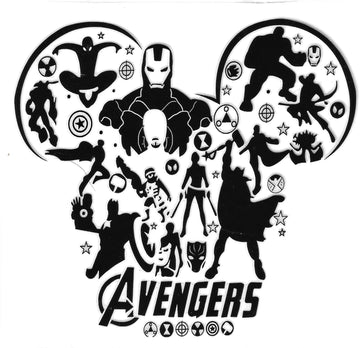 D216 - Avengers UV-DTF Decal