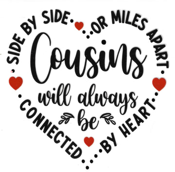 D229 - Cousins UV-DTF Decal