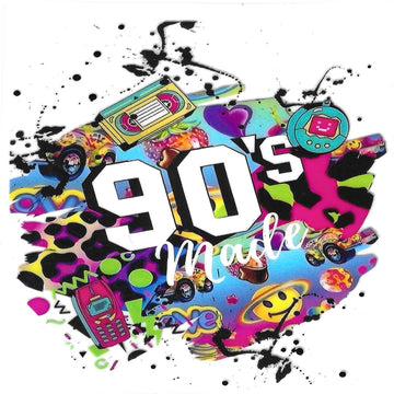 D236 - 90's made UV-DTF Decal