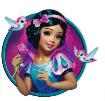 D242 - Snow White UV-DTF Decal