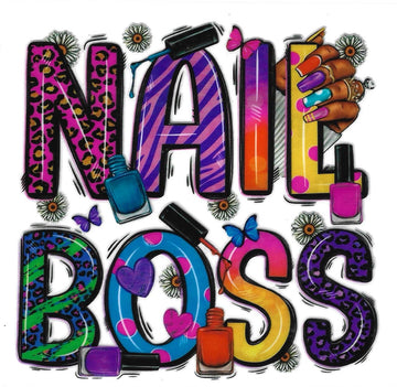 D243 - Nail Boss UV-DTF Decal