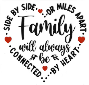 D244 - Family UV-DTF Decal