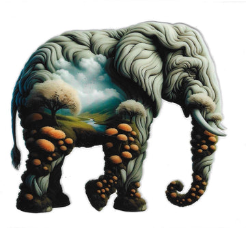 D22 - Elephant UV-DTF Decal