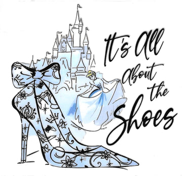 D04 - It's all about the shoes UV-DTF Decal