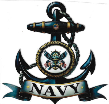 D112 - Navy UV-DTF Decal