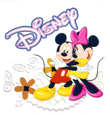 D77 - Mickey & Minnie UV-DTF Decal