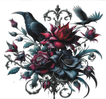 D29 - Crow UV-DTF Decal