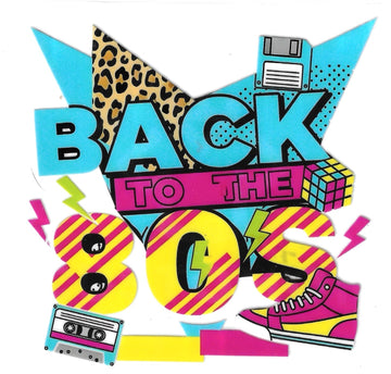 D59 - Back to the 80's UV-DTF Decal