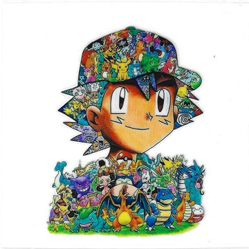 D84 - Pokemon UV-DTF Decal