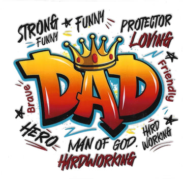 D60 -  Dad UV-DTF Decal