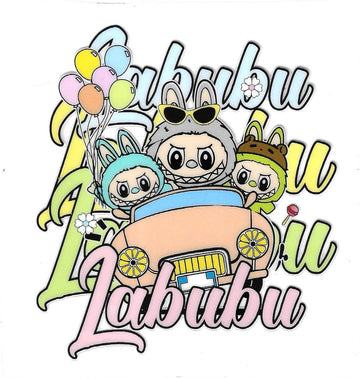 D88 - Labubu UV-DTF Decal
