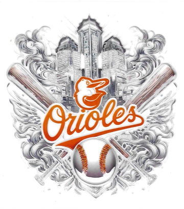 D56 - Orioles UV-DTF Decal