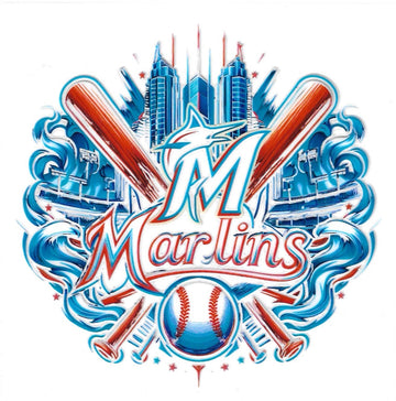 D52 - Marlins UV-DTF Decal