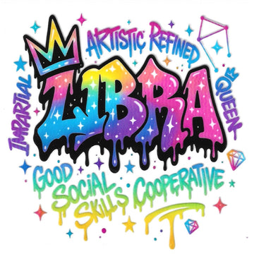 D32 - Libra  UV-DTF Decal