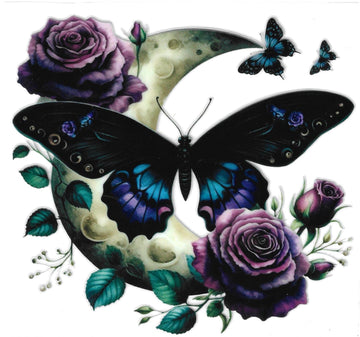 D08 - Moon Butterfly UV-DTF Decal